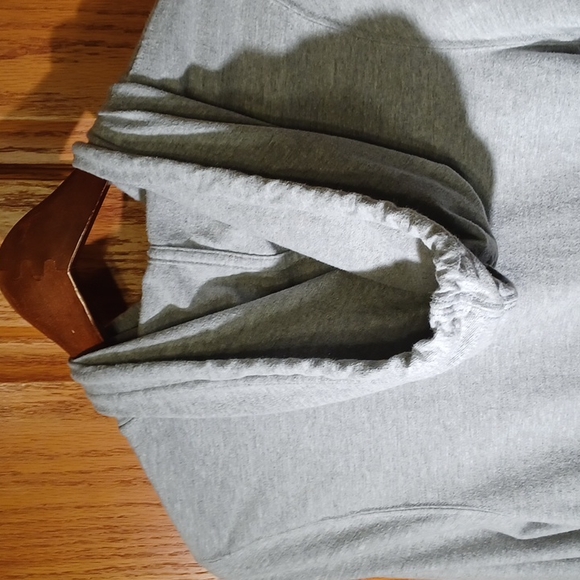 NWOT Authentic Champion Athleticwear Grey Hoodie Long Sleeve Sweatshirt w/pocket - Picture 10 of 13